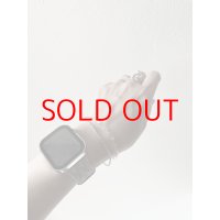 Luminaes_accessory メタルビーズ＆メタルチェーンの二重ブレスレット