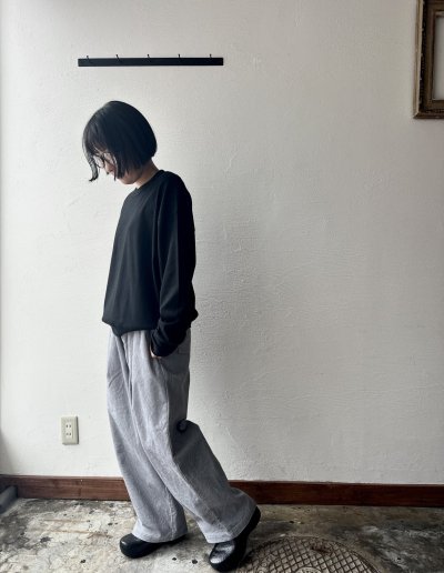 画像1: grin 8Wコーデュロイ コクーンパンツ
