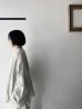 画像3: prit 25/1フレンチリネンツイル起毛 ノーカラージャケット (3)