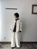 画像6: NATURAL LAUNDRY コットンリネン裏毛 キャロットプリントプルオーバー (6)