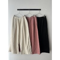 prit 8ウェールコーデュロイワンタックワイドパンツ