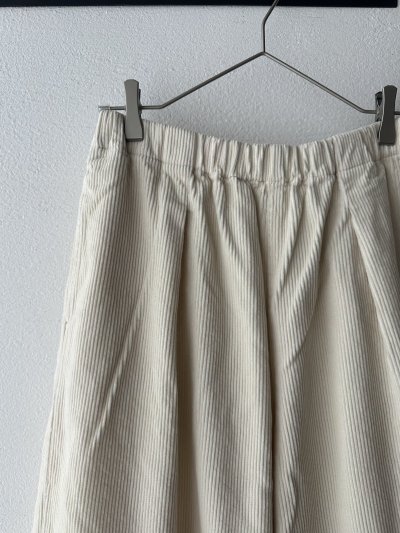 画像6: prit 8ウェールコーデュロイワンタックワイドパンツ