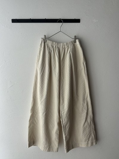 画像5: prit 8ウェールコーデュロイワンタックワイドパンツ