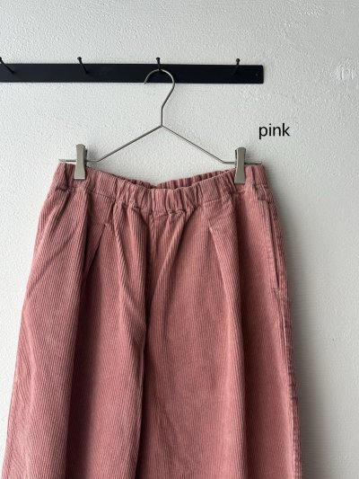 画像3: prit 8ウェールコーデュロイワンタックワイドパンツ