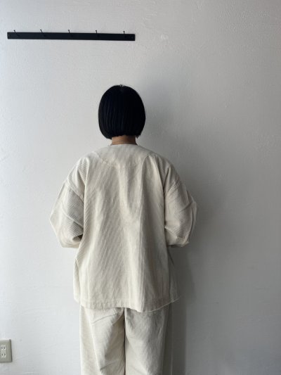 画像5: prit 8ウェールコーデュロイノーカラージャケット