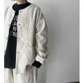 prit 8ウェールコーデュロイノーカラージャケット