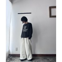 prit 8ウェールコーデュロイワンタックワイドパンツ