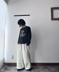 prit 8ウェールコーデュロイワンタックワイドパンツ