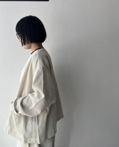 画像4: prit 8ウェールコーデュロイノーカラージャケット