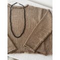 Luminaes_accessory 大粒オニキスのロングネックレス　【クリックポスト発送可】