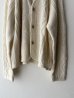 画像8: NATURAL LAUNDRY コットンウールメランジ フィッシュアランカーディガン (8)