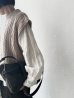 画像10: Luminaes ベルギーリネンブロード カフスのロングシャツ (10)