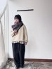 画像7: prit ウールコットンチェック ストール  (7)