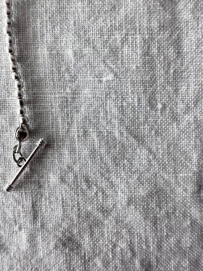 画像3: Luminaes_accessory 極小メタルビーズのロングネックレス
