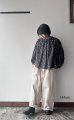 画像4: nouvelles du paradis ドットカットジャガード 袖口レースギャザーブラウス (4)