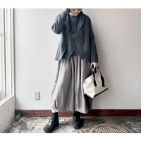 Luminaes ベルギーリネン タックボリュームPT