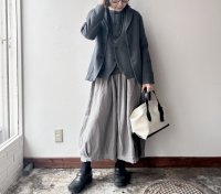 Luminaes ベルギーリネン タックボリュームPT