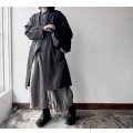 Luminaes 起毛リネン ジャケットコート【unisex】
