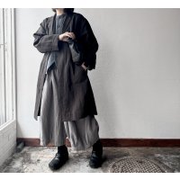 Luminaes 起毛リネン ジャケットコート【unisex】