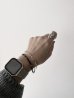 画像1: Luminaes_accessory スワロフスキーとメタルチェーンの二重ブレスレット (1)