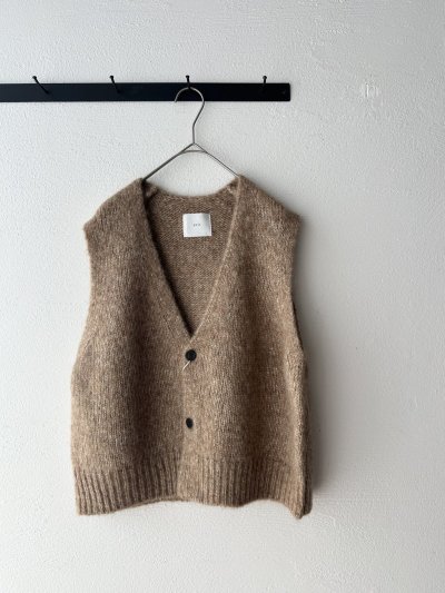 画像3: prit 1/2.5 アルパカコットン3G天竺編み ベスト