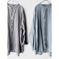 Luminaes 1/60手染めリネン ロングシャツ 【unisex】