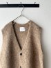 画像4: prit 1/2.5 アルパカコットン3G天竺編み ベスト (4)