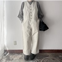 prit コットンリネン交織カルゼ オールインワン