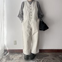 prit コットンリネン交織カルゼ オールインワン