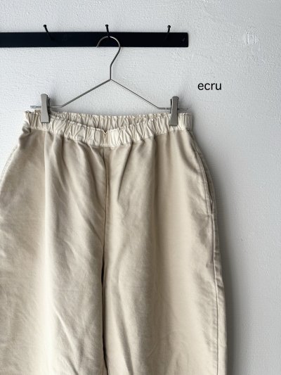 画像2: prit 甘撚ドビースエード起毛スロウパンツ