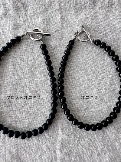 画像5: Luminaes_accessory 天然オニキスのブレスレット【アレルギー対応】