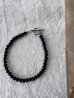 画像1: Luminaes_accessory 天然フロストオニキスのブレスレット(unisex)【アレルギー対応】 (1)