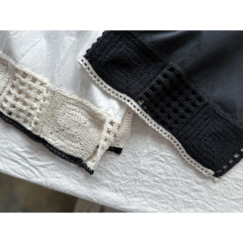 nouvelles du paradis クロシェレース×ローン タンクトップ　