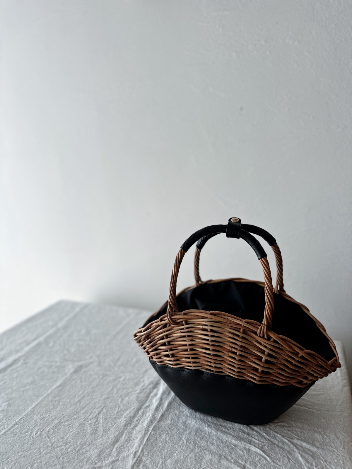 TIDEWAY ARAROG×LEATHER TOTE