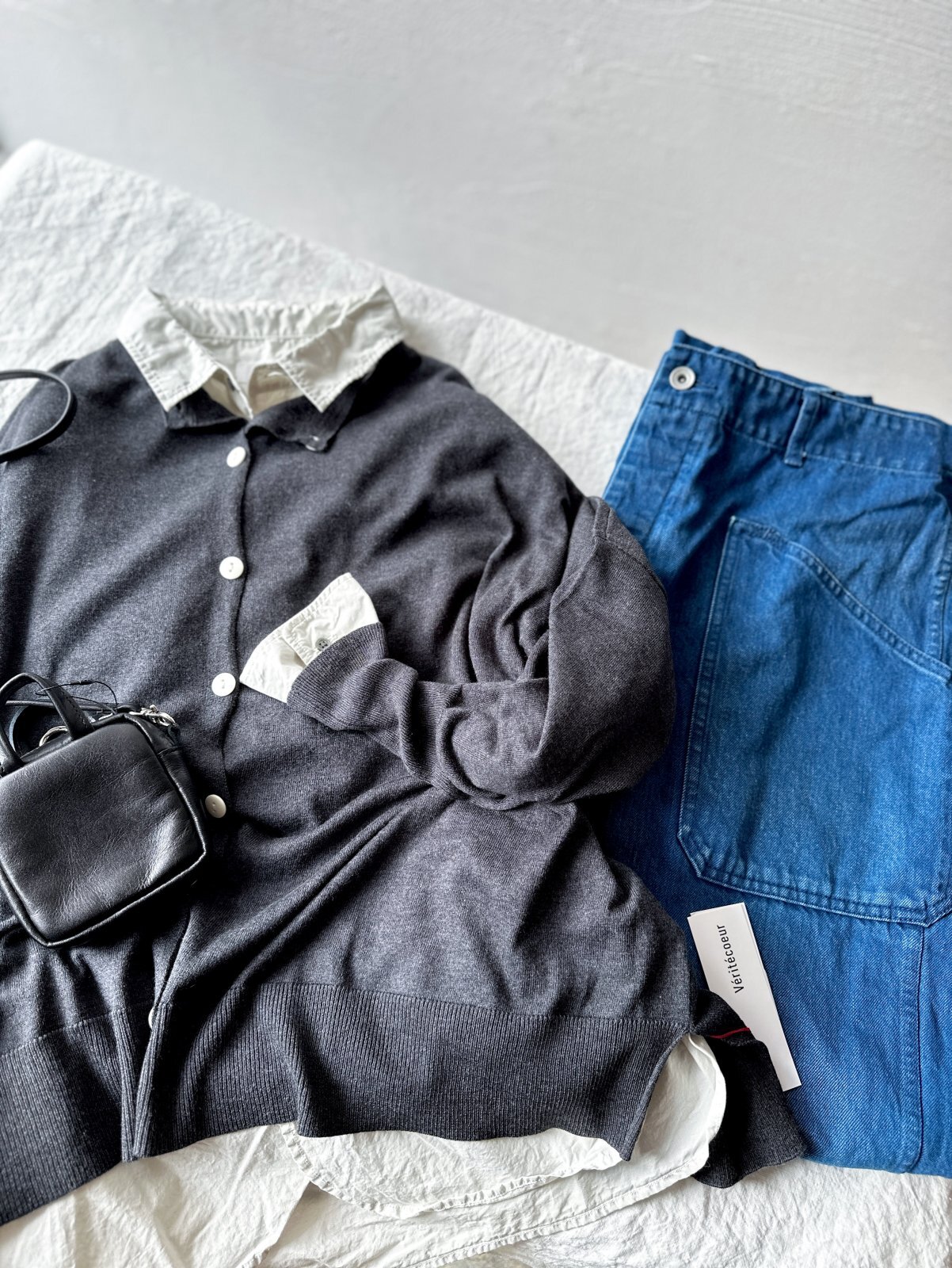 Véritécoeur 5COLOR 2way カーディガン