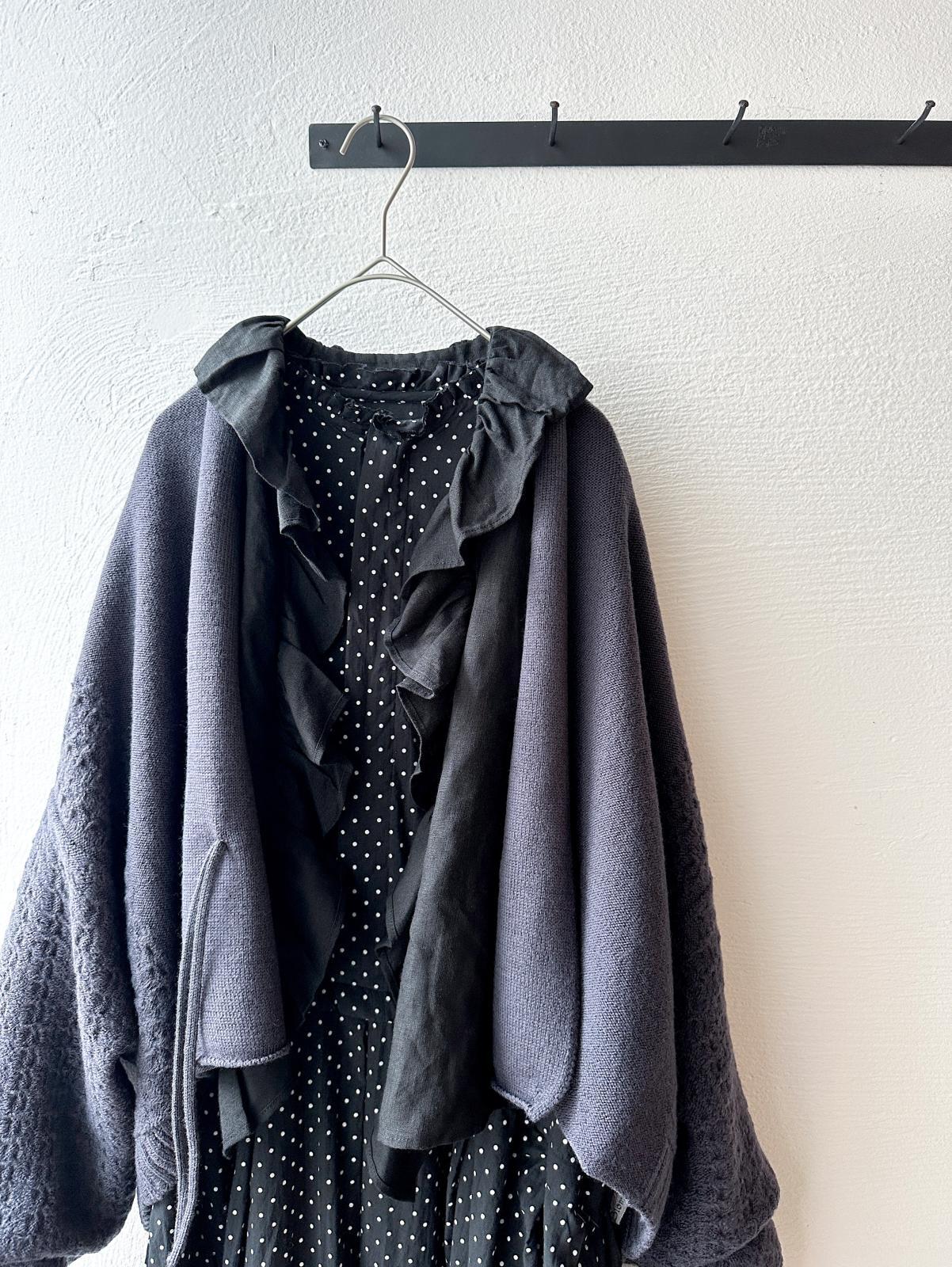 Vlas Blomme Tasmanian Wool 2wayボレロ