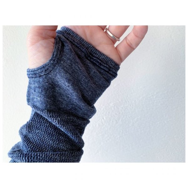 画像14: NISHIGUCHI KUTSUSHITA リネンアームカバー ショート【2双までクリックポスト可】 (14)