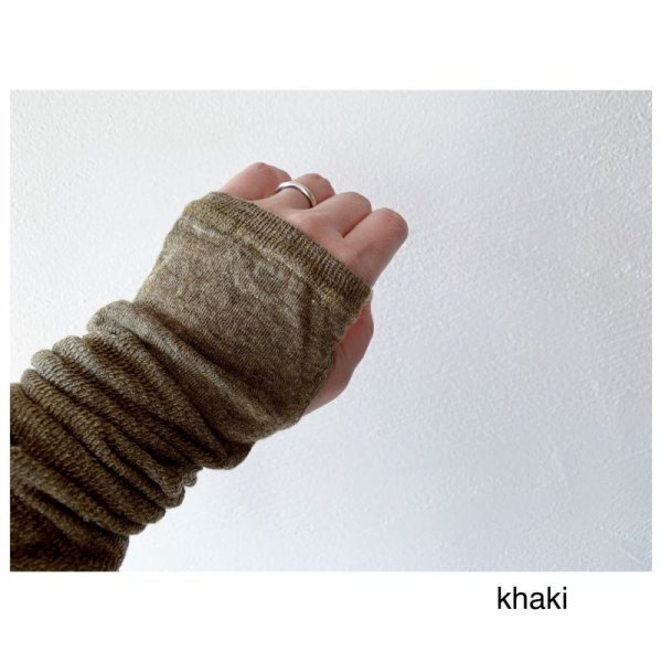 画像5: NISHIGUCHI KUTSUSHITA リネンアームカバー ショート【2双までクリックポスト可】 (5)