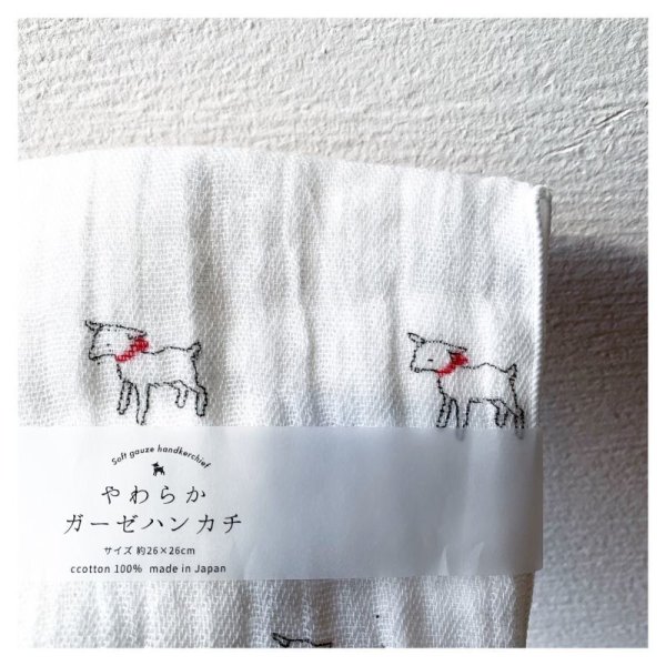 画像6: AXICS やわらかガーゼハンカチ 【5個までクリックポスト可】 (6)