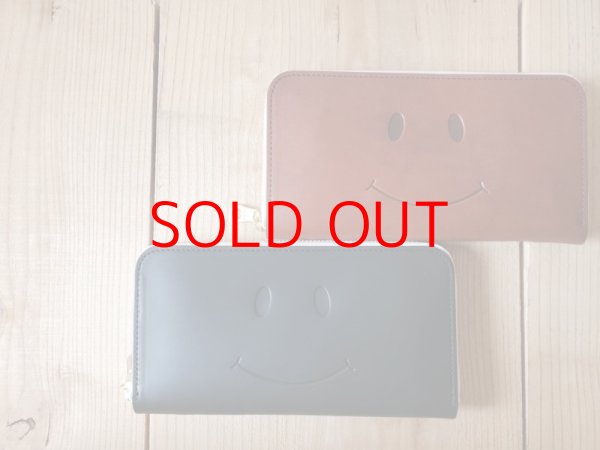 画像1: **sale70%off** TIDEWAY　NUME SMILE OR CRYING LONG  WALLET【展示品】 (1)
