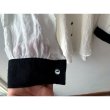 画像8: Luminaes  d.d.w.Linen bi-color cuffs long shirt (8)