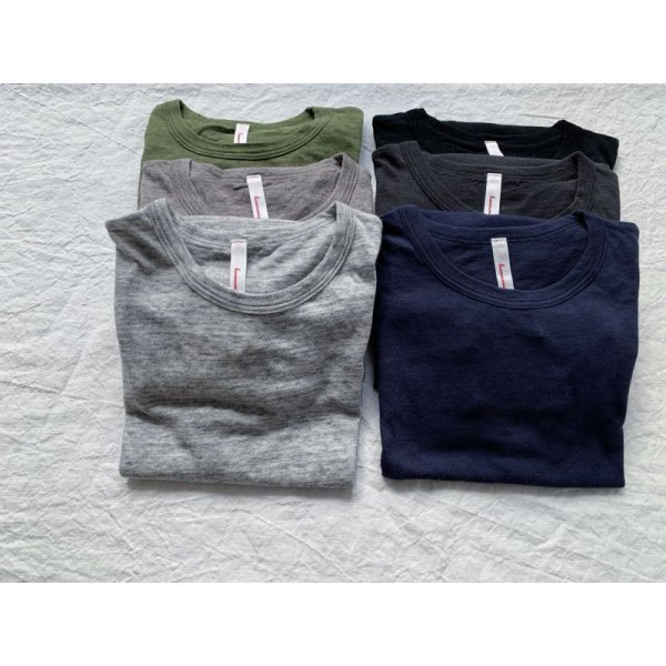 画像2: harmonie(アルモニ) ウォッシャブルガーゼ ロングスリーブT【クリックポスト発送可(1枚)】 (2)