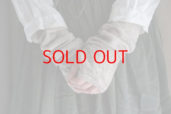 画像3: NISHIGUCHI KUTSUSHITA リネンアームカバー【2双までクリックポスト可】 (3)