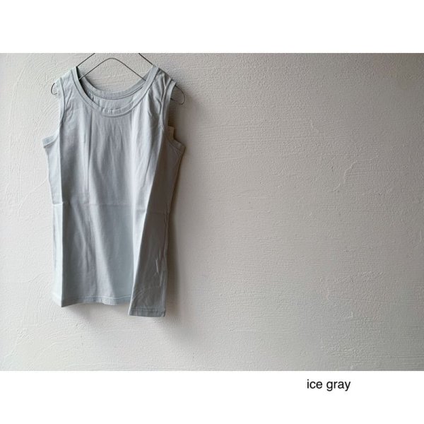 画像5: grin ベーシック天竺 ２WAYノースリーブ【2枚までクリックポスト可】 (5)