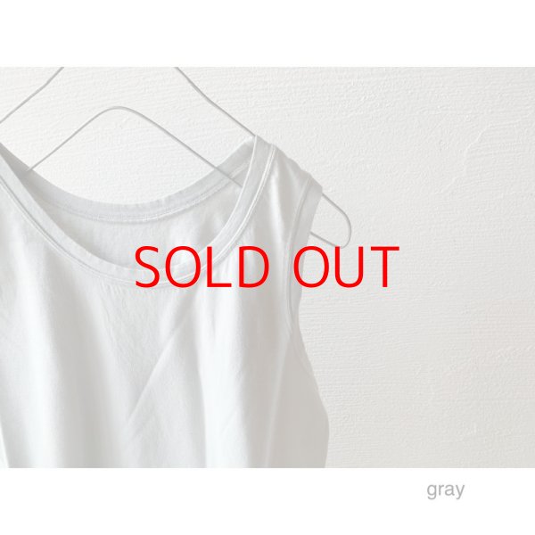 画像5: grin ベーシック天竺 ２WAYノースリーブ【2枚までクリックポスト可】 (5)