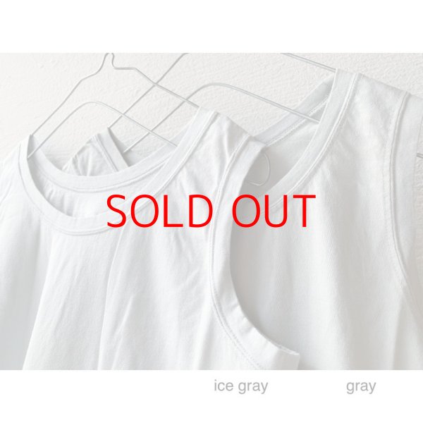 画像8: grin ベーシック天竺 ２WAYノースリーブ【2枚までクリックポスト可】 (8)