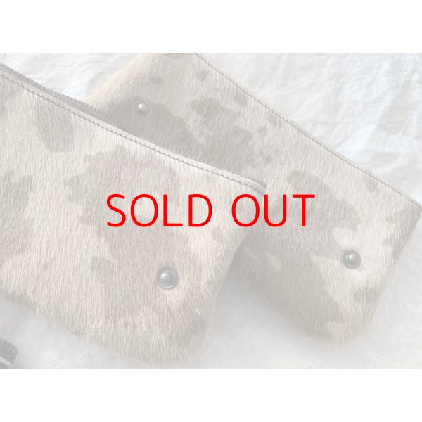 画像7: *予約* non-fragile 本革ハンバーガーポシェット用ハラコポーチ (クリックポスト可) (7)