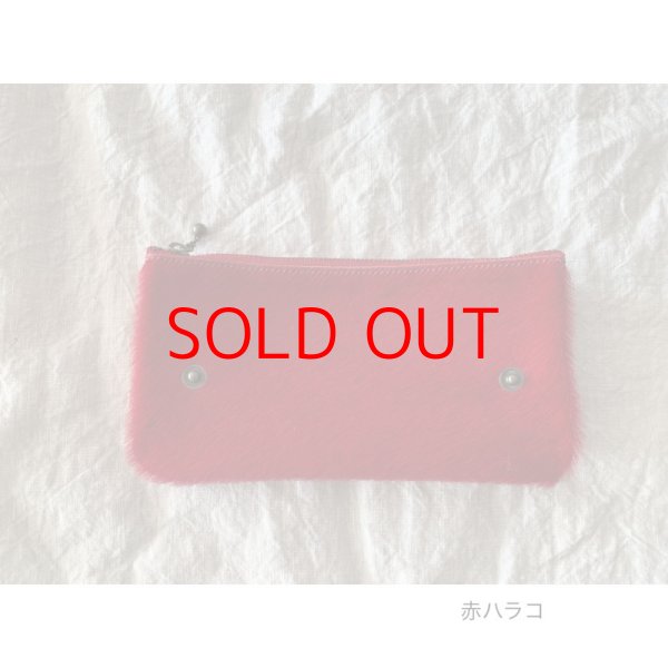 画像10: *予約* non-fragile 本革ハンバーガーポシェット用ハラコポーチ (クリックポスト可) (10)