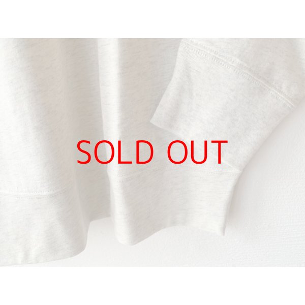 画像5: harmonie-Organic Cotton- フライス無地ゆったりタートル (5)