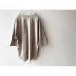 画像8: harmonie-Organic Cotton- 天竺 6ステッチ ドロップショルダー ハーフスリーブT 【クリックポスト発送可】 (8)